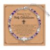 O1CN01nIDorx29RpJOmzY4F_1811978065-0-cib Wholesale Easter Gift Pink Crystal Chain Cross Bracelet