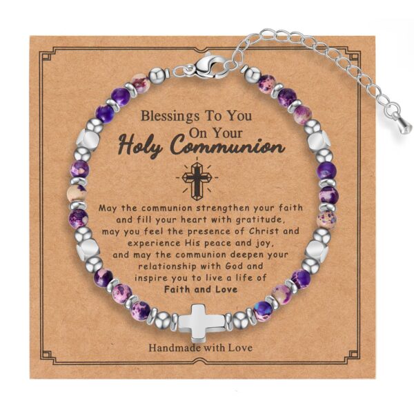 O1CN01nIDorx29RpJOmzY4F_1811978065-0-cib Wholesale Easter Gift Pink Crystal Chain Cross Bracelet