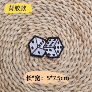 Dice ------- Adhesive style