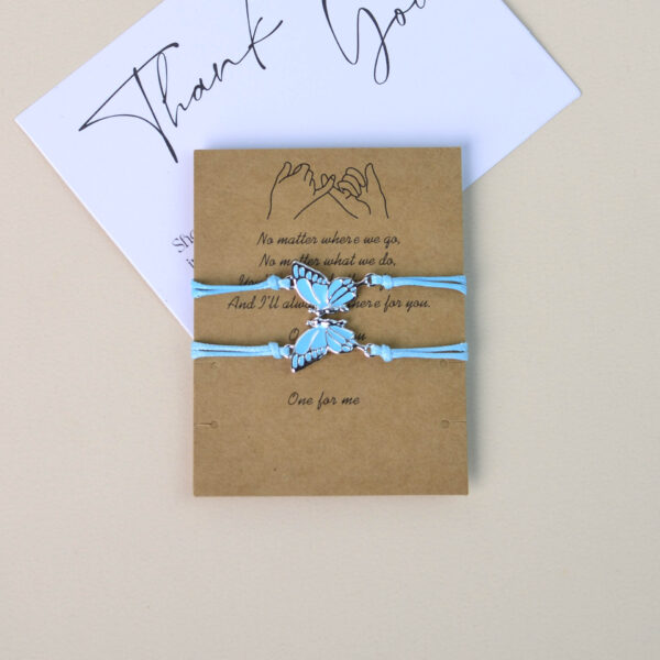 Wholesale bracelet magnetic bracelet multi-color optional hand-woven friendship bracelet