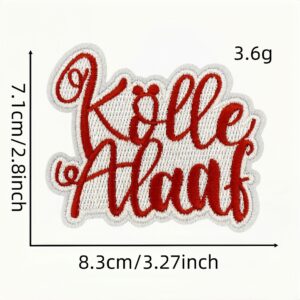 Red carnival cloth sticker 12 #