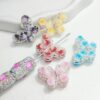 Wholesale 10pcs Retro Rose Butterfly Alloy Diamond Ball Beads