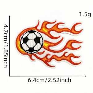 Cartoon football cloth sticker 6 #