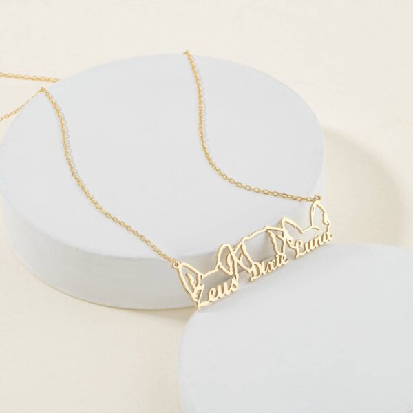 Wholesale Stainless steel titanium steel animal necklace