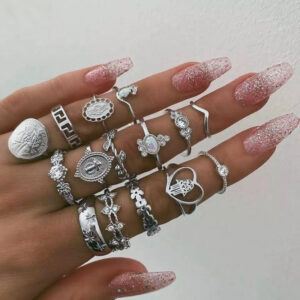 15 piece set silver