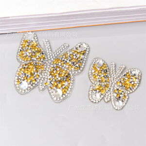Crystal yellow one / Large size: 6*6CM; Weight about 6.1g/a