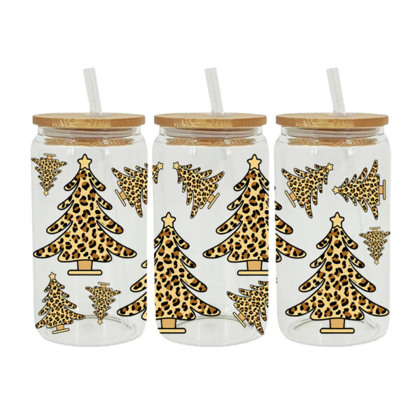 Wholesale UV Transfer Paste Glass Crystal Label Crystal Paste 16OZ UV DTF WRAPS 23cmX11cm