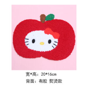 Large apple kt----------Adhesive backing