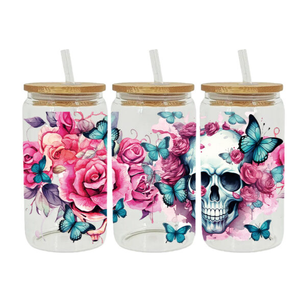 Wholesale UV Transfer Paste Glass Crystal Label Crystal Paste 16OZ UV DTF WRAPS