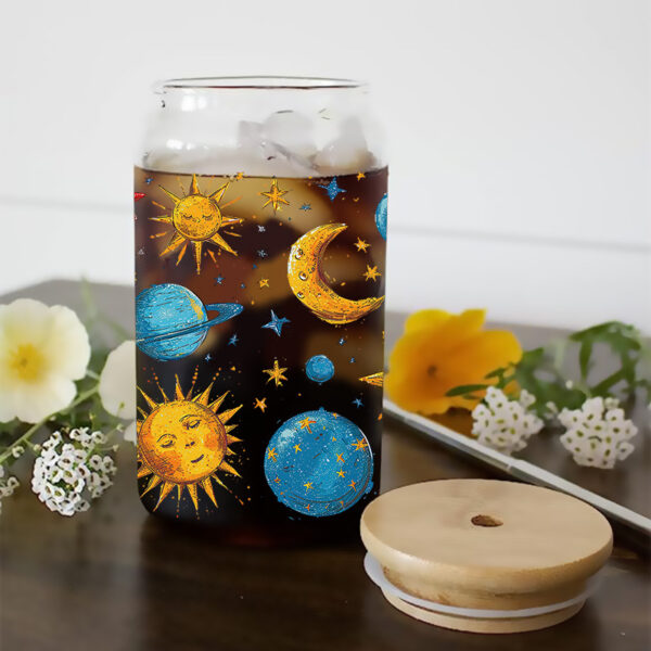 Wholesale Uv Transfer Sticker Glass C Crystal Label Crystal Sticker Exclusive for 16oz Glass C Special Sticker 23Cmx11Cm
