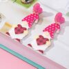 O1CN01nZa9tJ2F775s1eSSC_2217900038832-0-cib Wholesale Pink Love Face Covering Elderly Acrylic Earrings