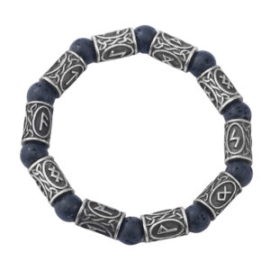 10 beads + 10 ancient tin runes / Rune pattern random