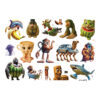Wholesale Cartoon Tattoo Stickers Chilen's Tattoo Stickers
