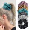 Wholesale Sequin Large Intestine Hair Scrunchies