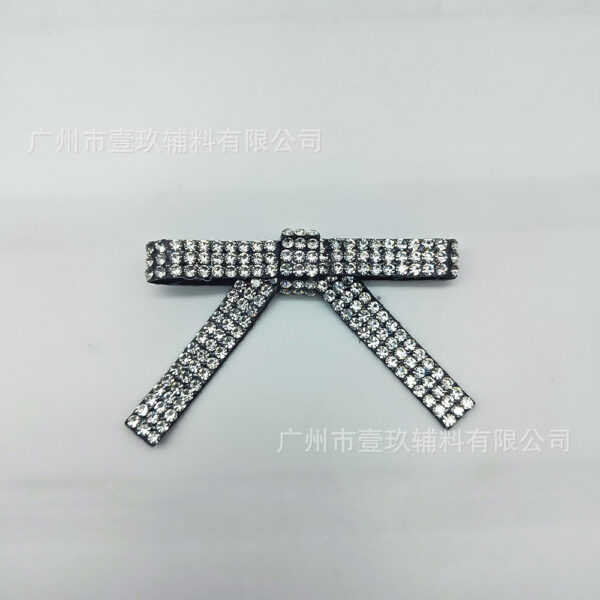 Wholesale Hot melt adhesive bow tie for rhinestones DIY Patches