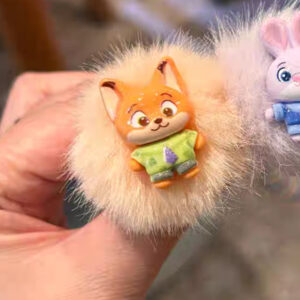 4#Nuo nuo ball hair tie - nick orange 1 piece