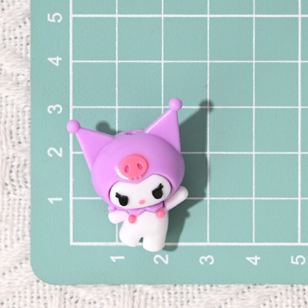 Wholesale Cartoon Standing Rubber Bead DIY Cute Bead Stringing OLY Exclusive