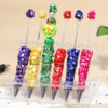 Wholesale 5pcs Special-Shaped Shell Stone Bead Pen DIY Creative Cute Pen