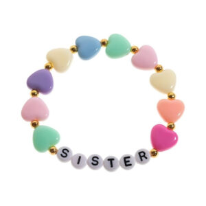 Sister love beads
