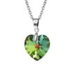 O1CN01nm15E51YN7UOgXrsT_2217676353046-0-cib Wholesale Blue heart-shaped crystal silver chain necklace