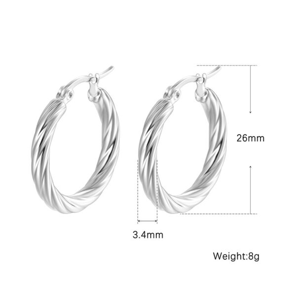 O1CN01nnZydt1FRii7zFS8m_2218660980484-0-cib Wholesale geometric silver-plated stainless steel earrings light luxury earrings