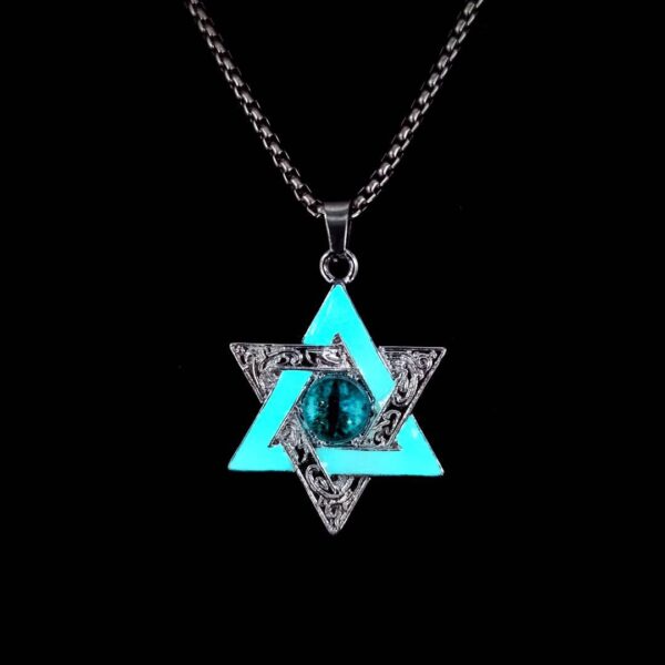 O1CN01npOf5s2IVKfKsbgxI_3919529291-0-cib Wholesale Luminous six-inted star necklace