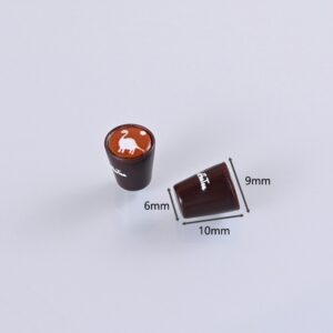 Small dinosaur / Black three-dimensional printed coffee cup