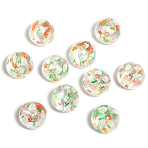 Translucent white strawberry / 16mm (1 pack/50 pieces)