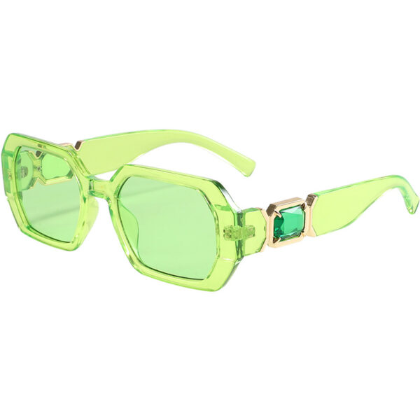 Wholesale Women's Ocean Ribbon Diamond Sunglasses Fashion Box Party Sunglasses