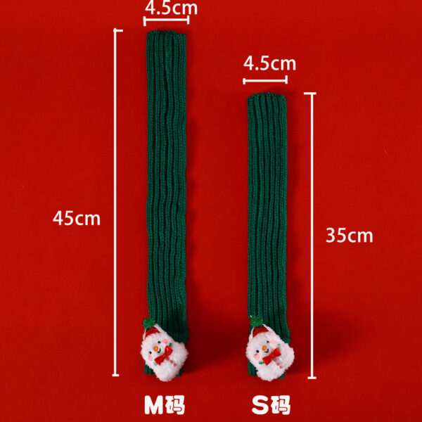 Wholesale pet knitted Christmas scarf cat dog Pet Clothes