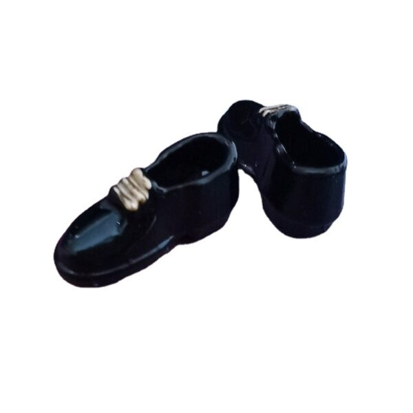 Wholesale Dollhouse Mini Simulation Leather Shoes Doll Accessories