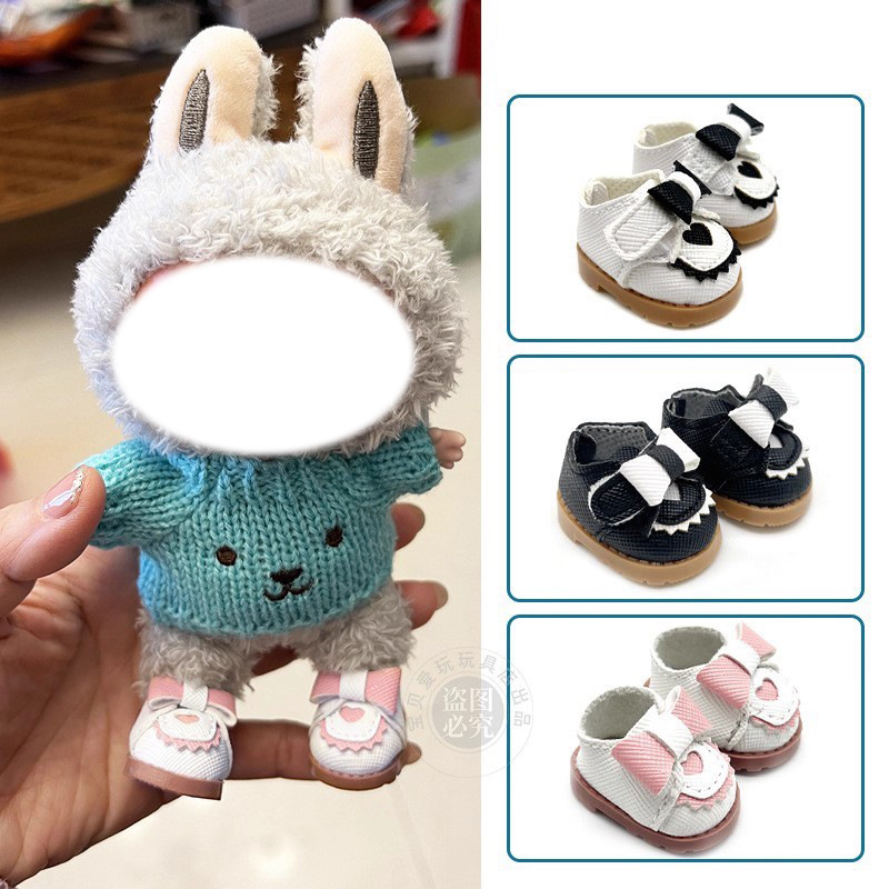 Wholesale 17cm Rag Doll Cotton Princess Shoes 8 Shoes Bjd Doll Aessories