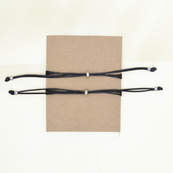 Wholesale black and white tai chi couple bracelet two fish handmade gossip totem