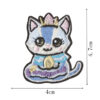 Wholesale Cartoon cat Patch Clothing DIY Patches