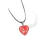 O1CN01o5p8Rw1TBbTKmY8GK_2200812712344-0-cib Wholesale Luminous Love Multi colored sequin Peach Heart Necklace