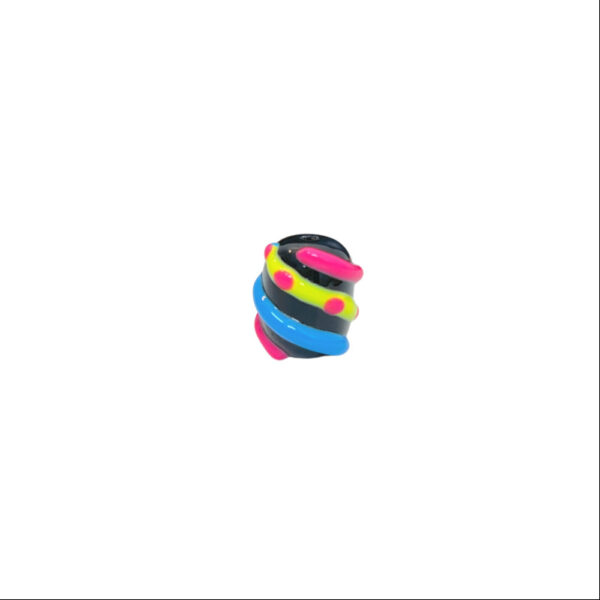 O1CN01o5wunA1g1ba1RAbLU_2215525424082-0-cib Wholesale Black barrel bead, glassy rainbow striped beads