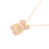 Wholesale Pearl Rabbit Pendant Necklace