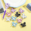 Wholesale 10pcs Rhinestone Butterfly Beads Straight Hole DIY Accessories