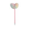 Wholesale Cartoon Heart-shaped Hair ball Student Ballpoint Pen