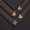 O1CN01oDIh2620t02IGcHxd_2215152786906-0-cib Wholesale Butterfly Necklace All-match Mori Niche Design Pendant