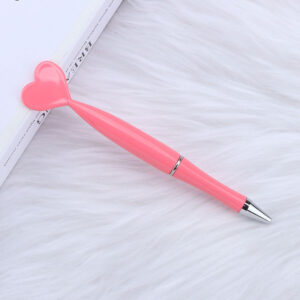 Black 1.0mm ballpoint pen / Barbie pink