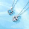 O1CN01oFfV622M1LT1n8Pqc_2217242259767-0-cib Wholesale Ocean Heart Heart Pendant Necklace Valentine's Day