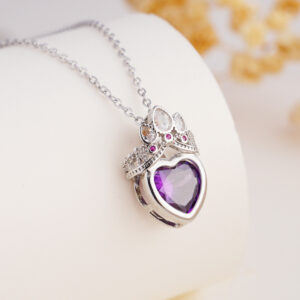Crown love purple steel 1488