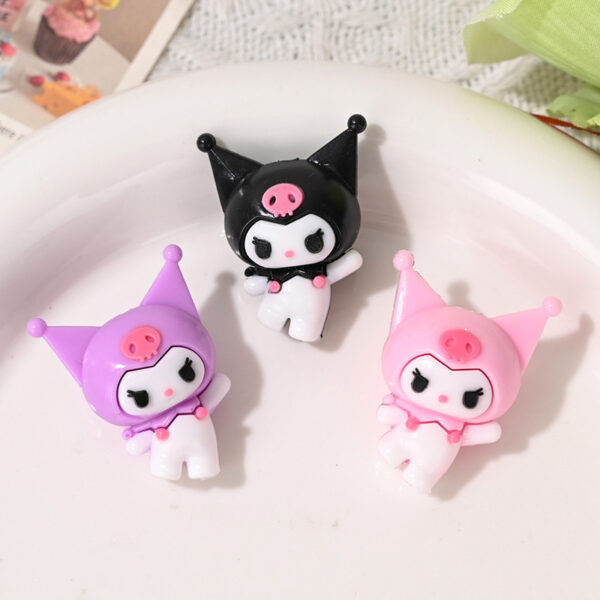 Wholesale Cartoon Standing Rubber Bead DIY Cute Bead Stringing OLY Exclusive