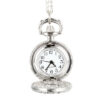 Wholesale Vintage quartz alloy butterfly chain clock pocket watch