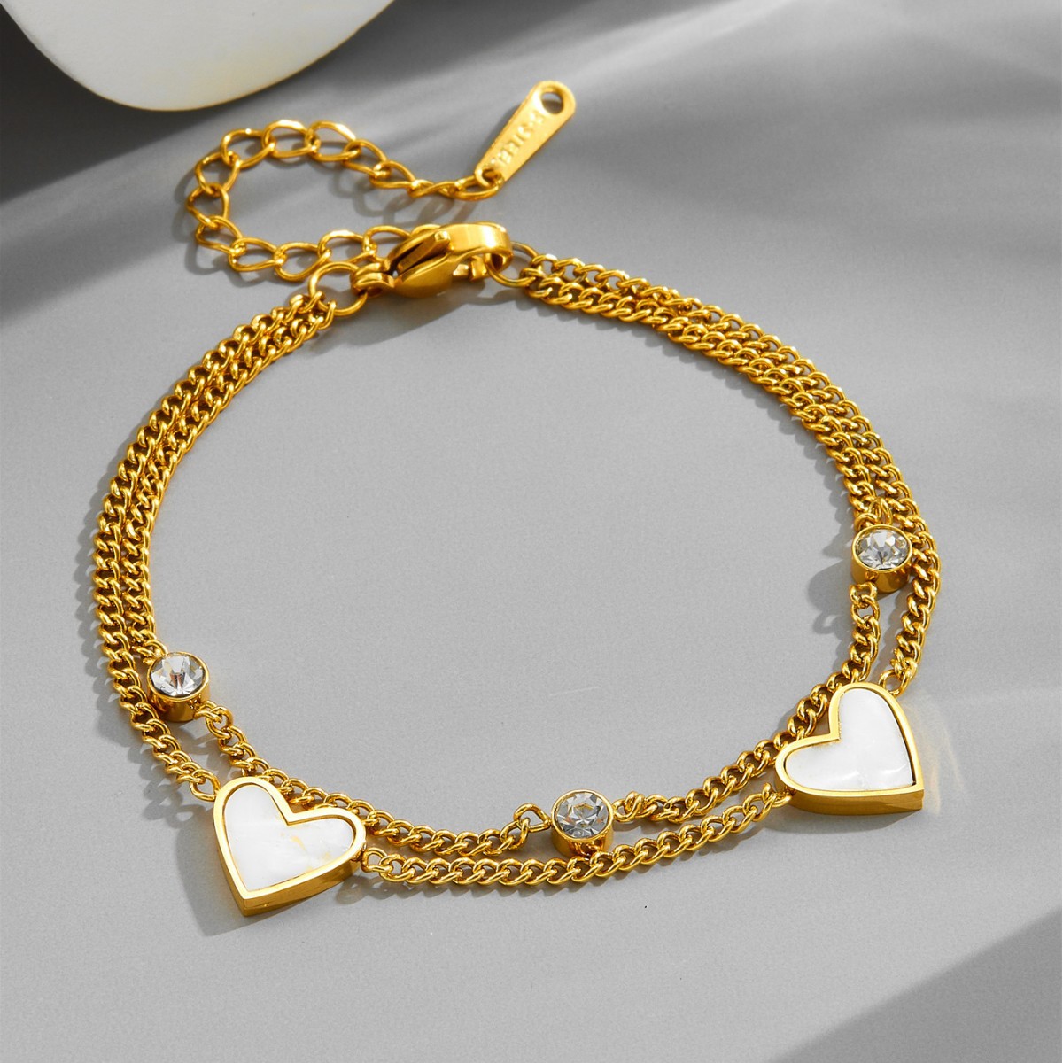 Wholesale titanium steel 18K gold Titanium Steel Bracelets
