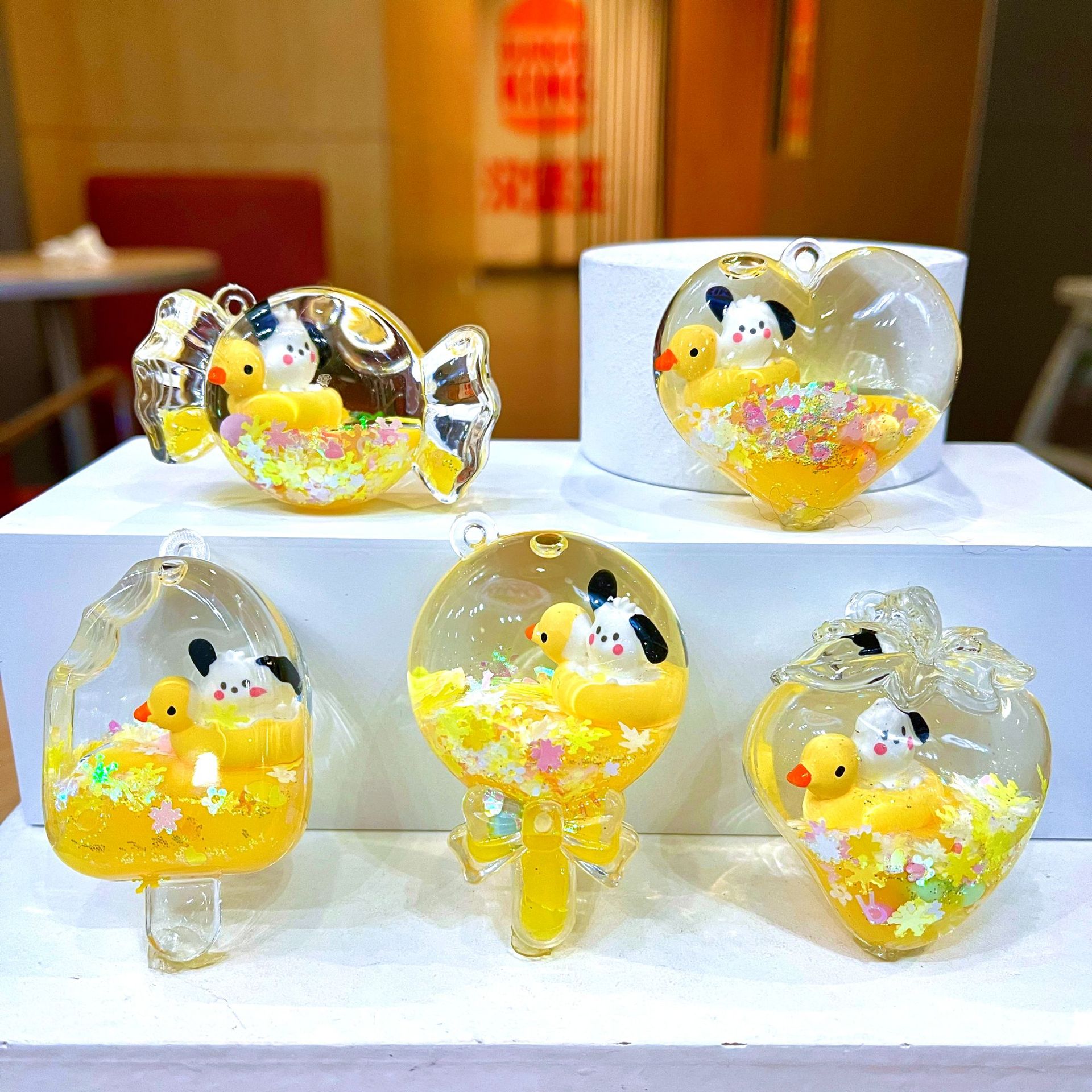 Wholesale Acrylic chao Keychain