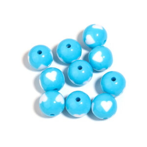 Peacock Blue / 12mm * 2.8 holes 1g/one