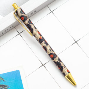 Bullet 1.0 / Gold Leopard Print