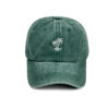 Wholesale Retro Washed Coconut Tree Embroidered Baseball Hat